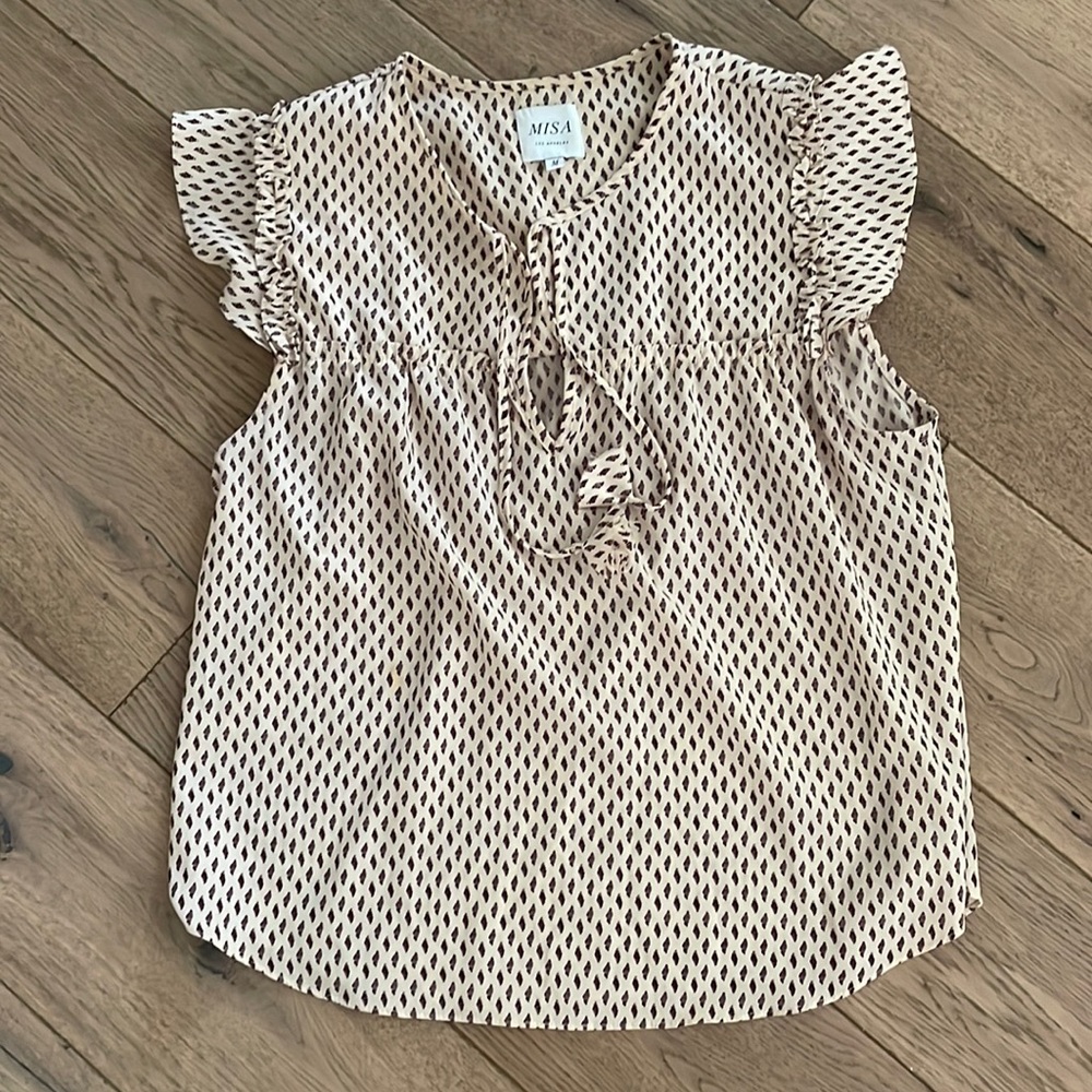 Misa Los Angeles - size Medium Sleeveless Blouse